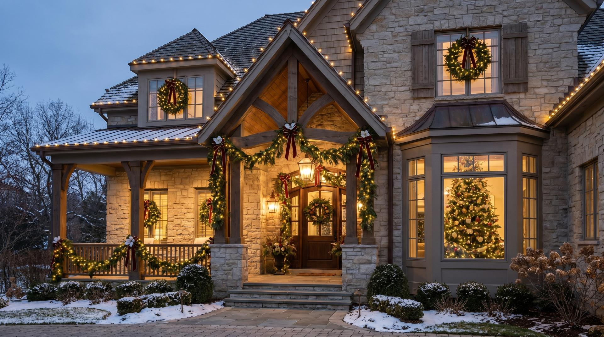 Dazzling Professional Christmas Lighting gallery detail